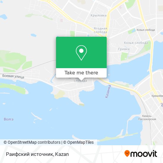 Раифский источник map