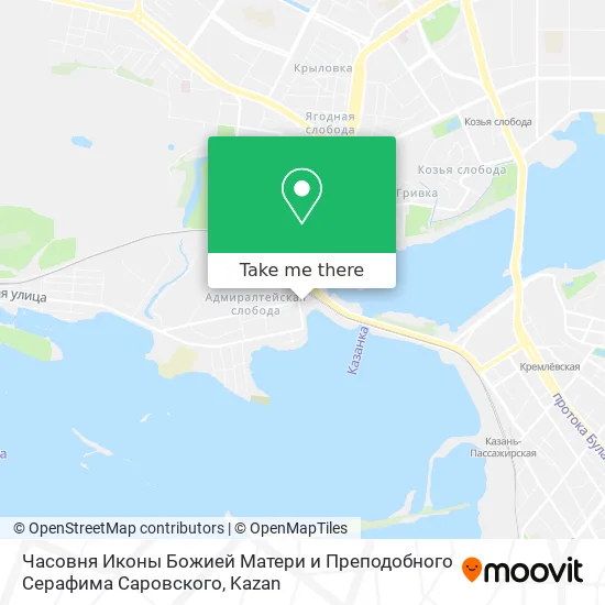 Часовня Иконы Божией Матери и Преподобного Серафима Саровского map