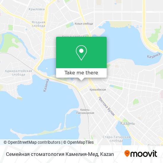 Семейная стоматология Камелия-Мед map