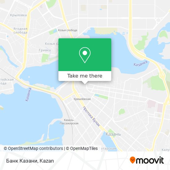 Банк Казани map