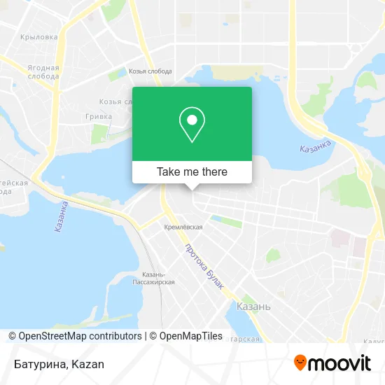 Батурина map