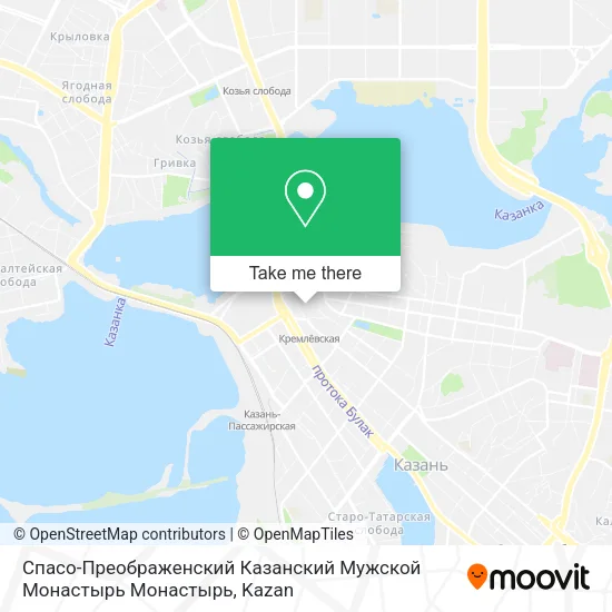 Спасо-Преображенский Казанский Мужской Монастырь Монастырь map