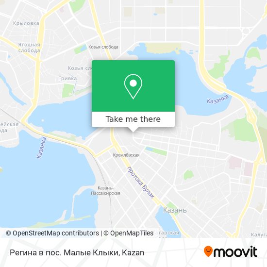 Регина в пос. Малые Клыки map