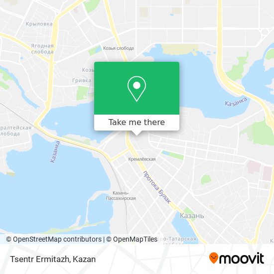 Tsentr Ermitazh map