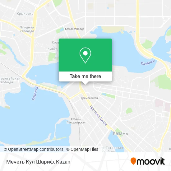 Мечеть Кул Шариф map