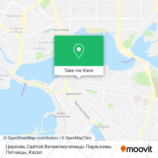Церковь Святой Великомученицы Параскевы Пятницы map