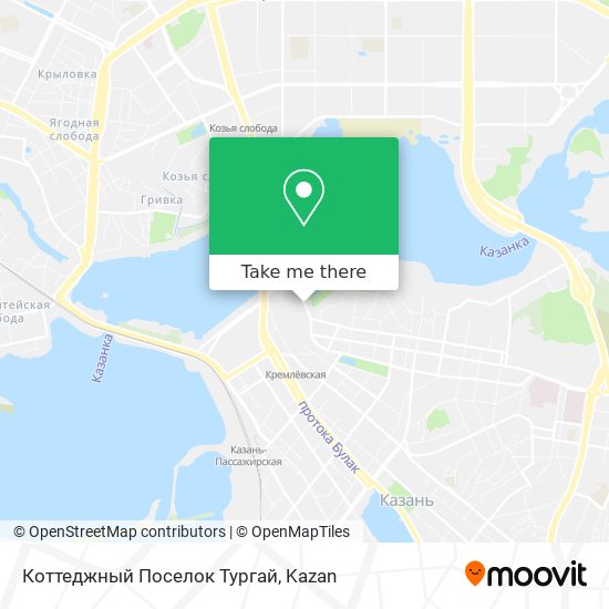 Коттеджный Поселок Тургай map