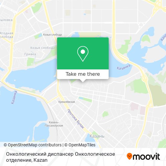 Онкологический диспансер Онкологическое отделение map