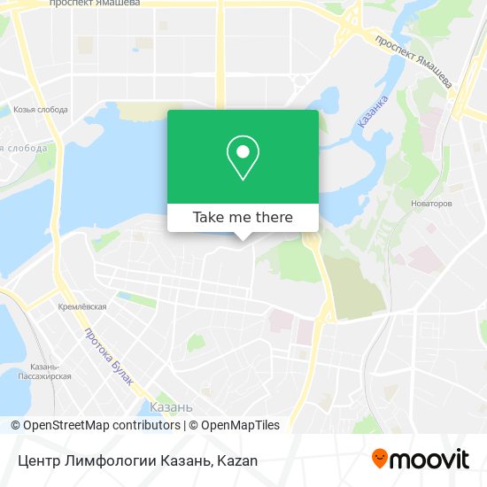 Центр Лимфологии Казань map