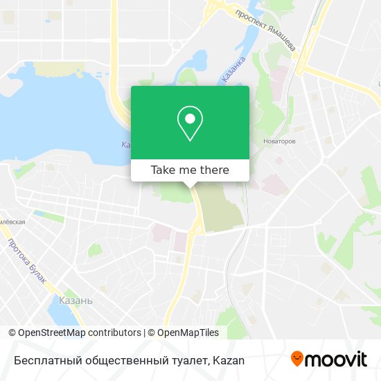 Бесплатный общественный туалет map