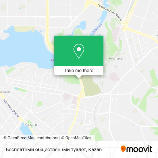 Бесплатный общественный туалет map