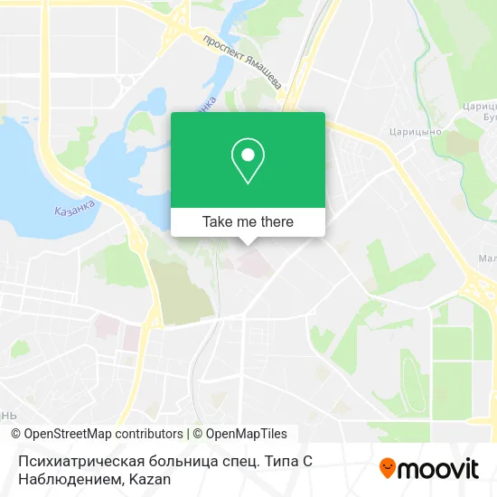 Психиатрическая больница спец. Типа С Наблюдением map