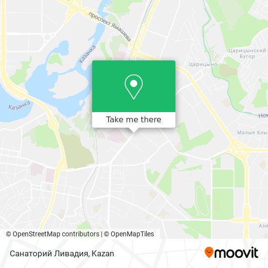 Санаторий Ливадия map