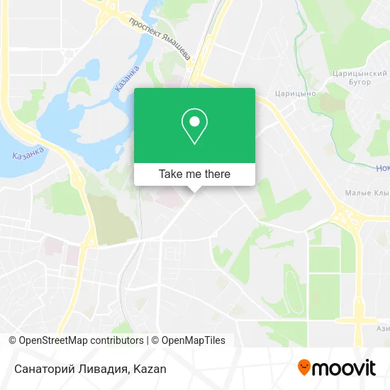 Санаторий Ливадия map