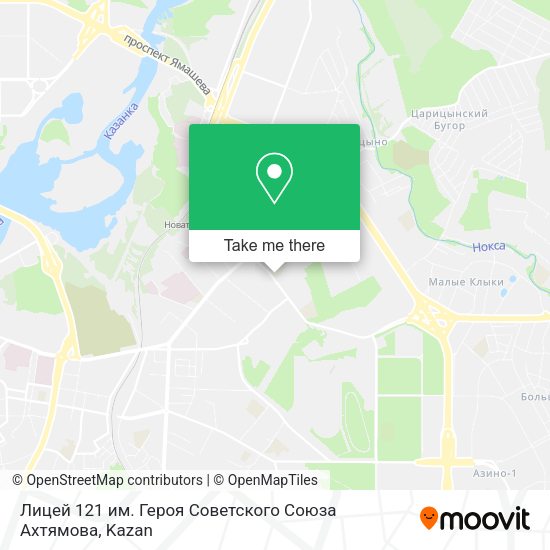 Лицей 121 им. Героя Советского Союза Ахтямова map