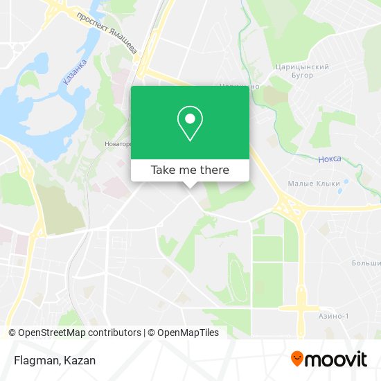Flagman map