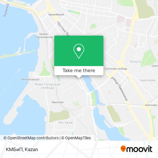 КМБиП map
