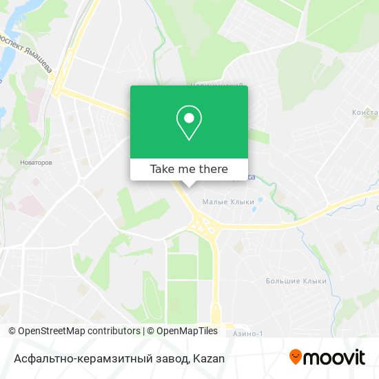Асфальтно-керамзитный завод map