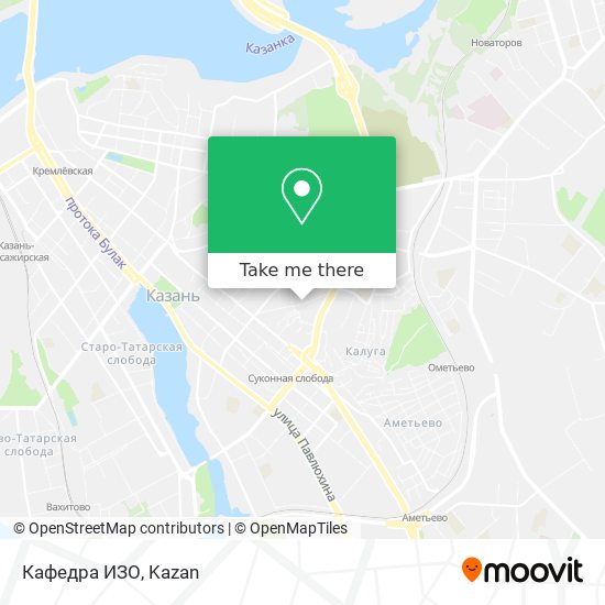 Кафедра ИЗО map