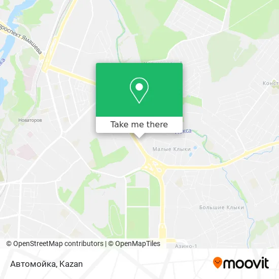 Автомойка map