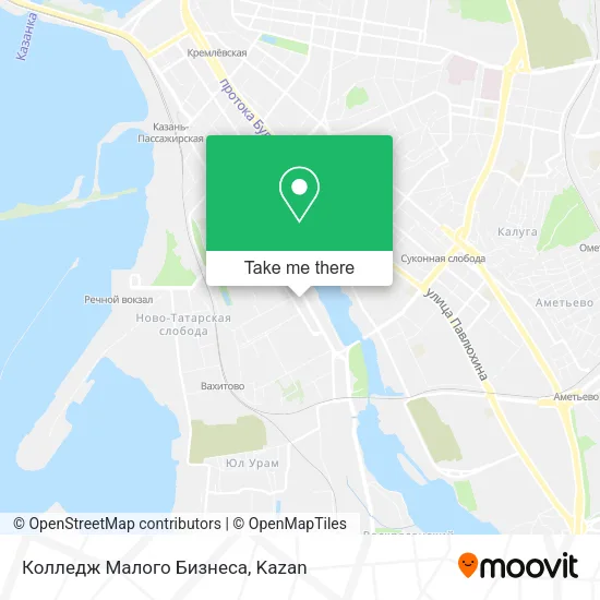 Колледж  Малого Бизнеса map