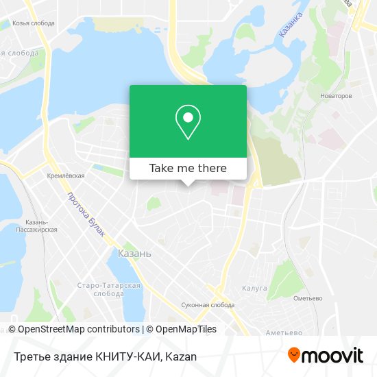 Третье здание КНИТУ-КАИ map