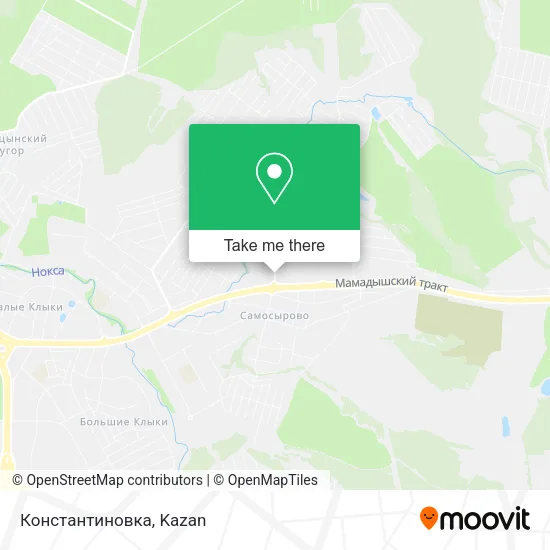 Константиновка map