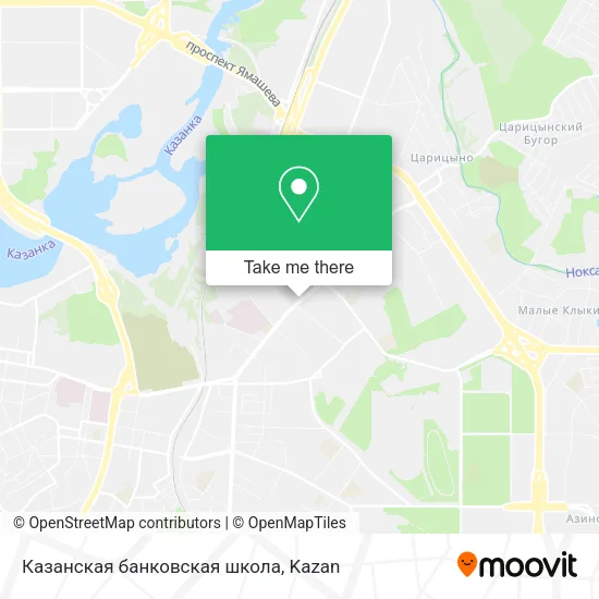Казанская банковская школа map