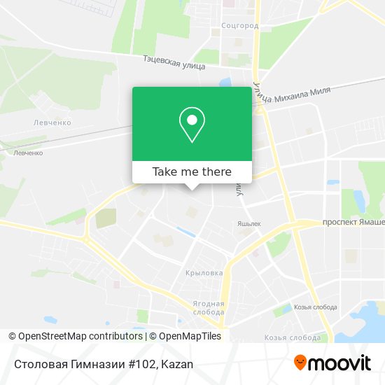 Столовая Гимназии #102 map
