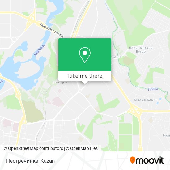 Пестречинка map