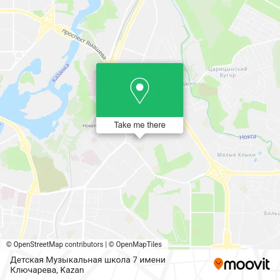 Детская Музыкальная школа 7 имени Ключарева map