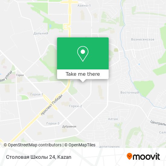 Столовая Школы 24 map