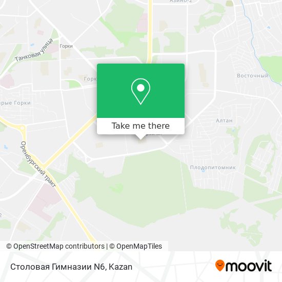 Столовая Гимназии N6 map