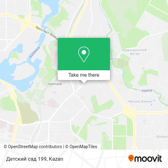 Детский сад 199 map
