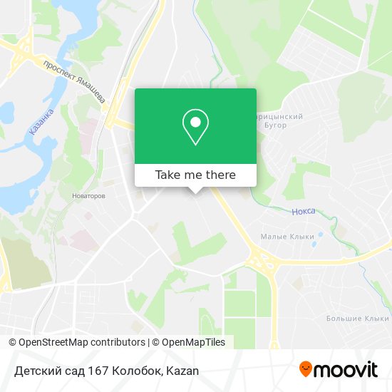 Детский сад 167 Колобок map