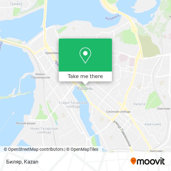 Биляр map
