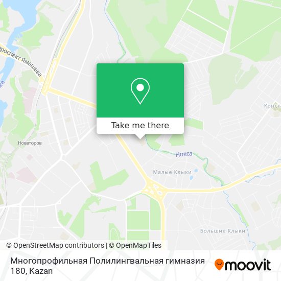 Многопрофильная Полилингвальная гимназия 180 map