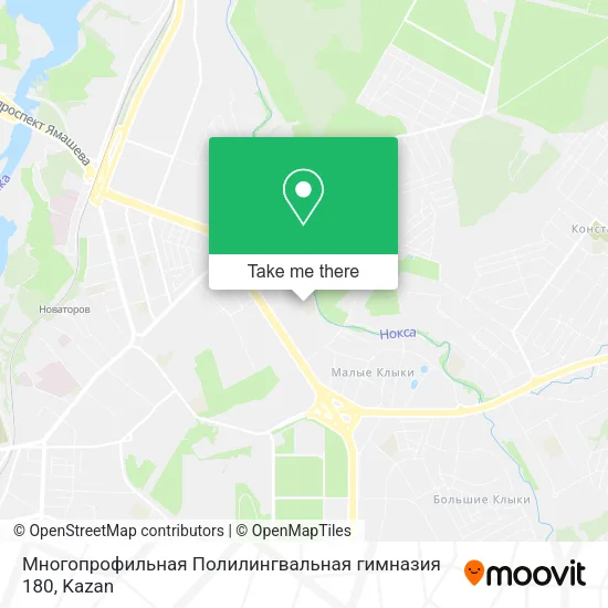 Многопрофильная Полилингвальная гимназия 180 map