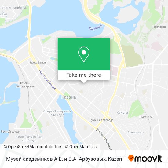 Музей академиков А.Е. и Б.А. Арбузовых map