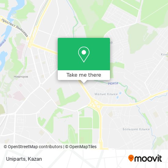 Uniparts map