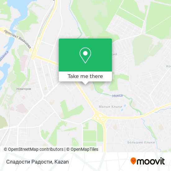 Сладости Радости map