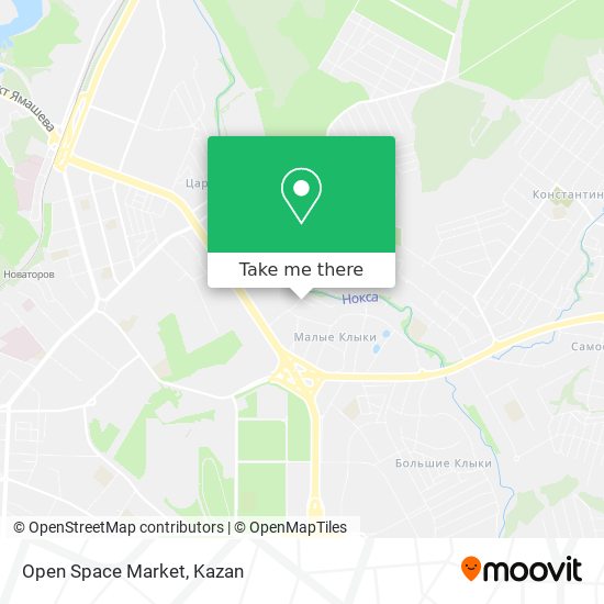 Open Space Market map