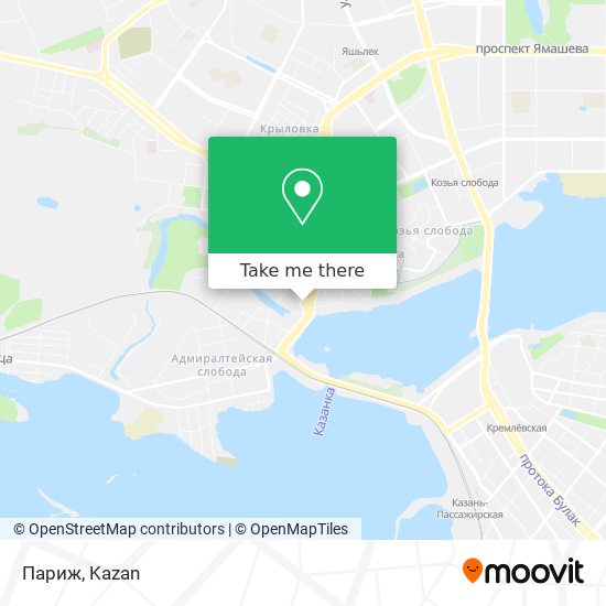 Париж map