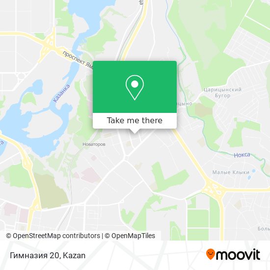 Гимназия 20 map