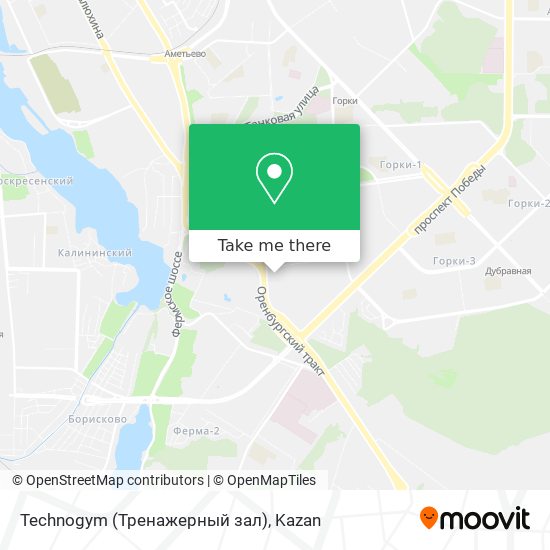 Technogym (Тренажерный зал) map