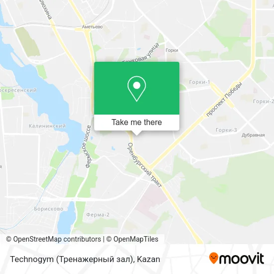 Technogym (Тренажерный зал) map