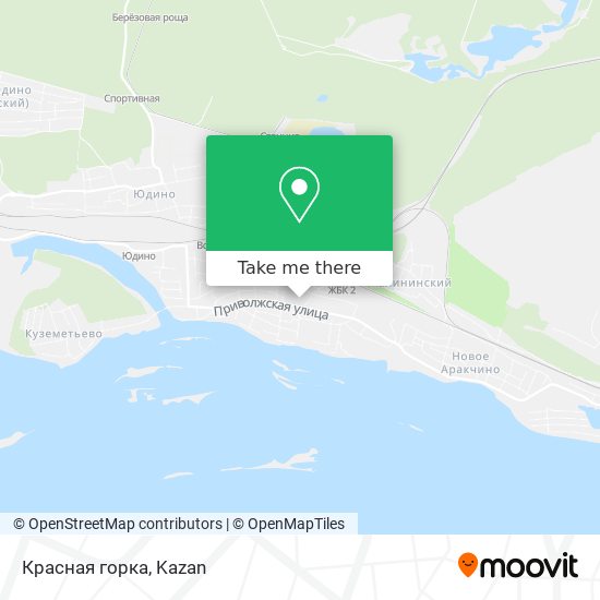 Красная горка map