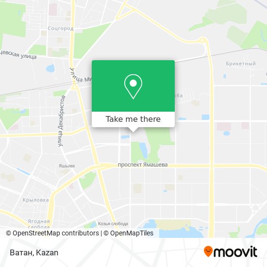 Ватан map