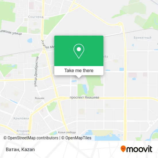 Ватан map