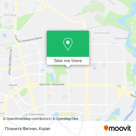 Планета Фитнес map